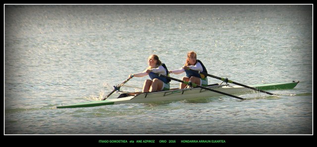 ITXASO ETA ANE AZPIROZ 20 FEB ORIO 2X INFANTIL